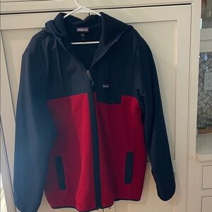 Patagonia Red and Black Performance Jacket